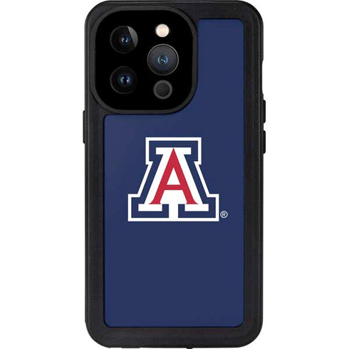 University of Arizona Primary Mark iPhone 15 Pro Waterproof Case